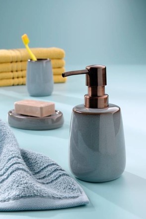 Dávkovač mýdla Kela KL-23622 Liana keramika modrá 300 ml (1)