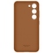 Kryt na mobil Samsung Leather na Galaxy S23 - hnědý (4)