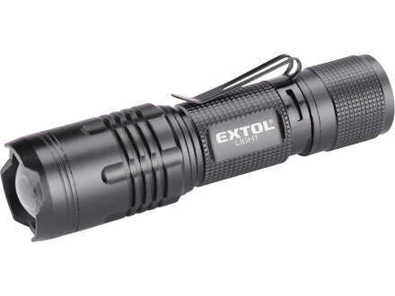 Svítilna Extol Light 43143 400lm, zoom, USB nabíjení, CREE XTE 5W