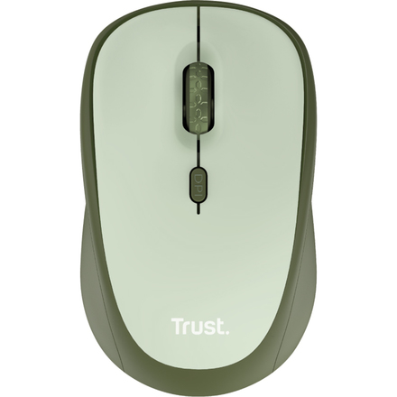 Bezdrátová počítačová myš Trust 24552 Yvi+ Wireless Mouse EcoGreen
