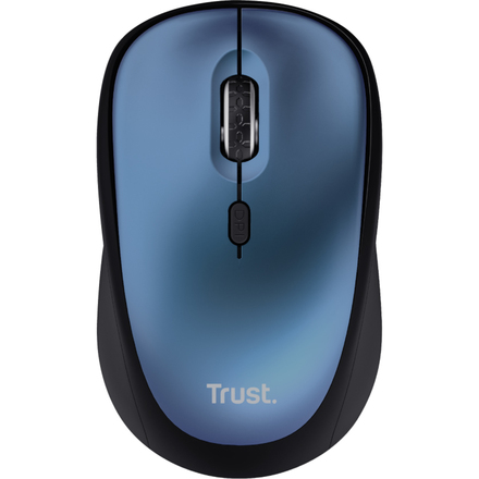Bezdrátová počítačová myš Trust 24551 Yvi+ Wireless Mouse Eco Blue