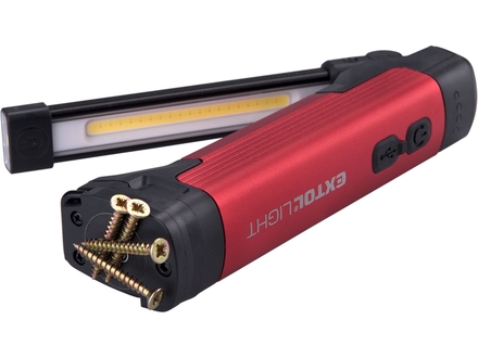 Pracovní světlo Extol Light (43145) světlo pracovní, multifunkční, 400lm, USB nabíjení (9)