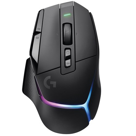 Počítačová myš Logitech G502 X PLUS - černá