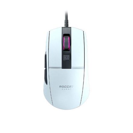 Počítačová myš Roccat Burst Core herní myš, bílá