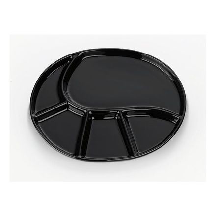 Fondue talíř Kela KL-67405 Fondue talíř VRONI černá 28,5 x 22 cm