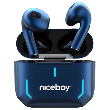Sluchátka do uší Niceboy HIVE SpacePods - modrá