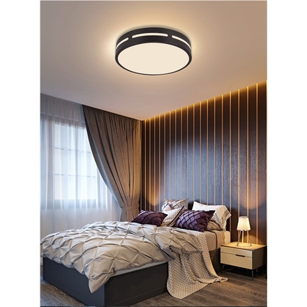 Stropní svítidlo Immax (07152-B30) NEO LITE PERFECTO d30 24W, Tuya WIFI, černá (4)