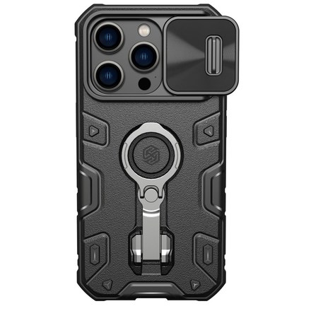 Kryt na mobil Nillkin CamShield Armor PRO Magnetic na Apple iPhone 14 Pro - černý