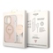 Kryt na mobil Guess 4G MagSafe na Apple iPhone 14 Pro + bezdrátová nabíječka - růžový (4)