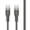 USB kabel Fixed USB-C/ USB-C s podporou PD, 100W, 0, 5m - černý (3)