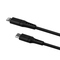 USB kabel Fixed Liquid silicone USB-C/ Lightning s podporou PD, MFi, 0, 5m - černý (1)