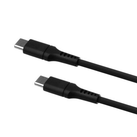 USB kabel Fixed Liquid silicone USB-C/ USB-C s podporou PD, 60W, 2m - černý (3)
