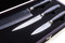 Kuchyňské nože G21 Damascus v bambusovém bloku 3 ks + brusný kámen (4)