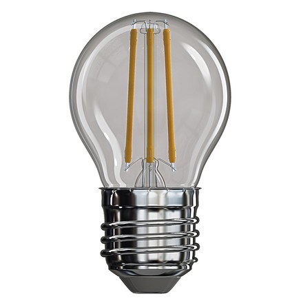 LED žárovka Emos ZF1121 LED žárovka Filament Mini Globe 3,4W E27 neutrální bílá