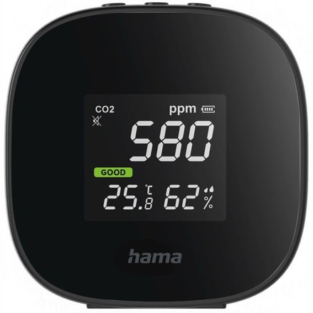 Měřič CO2 Hama Safe 186434