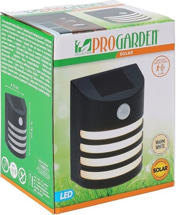 Solární světlo ProGarden KO-DX2100150 nástěnné se senzorem pohybu (1)