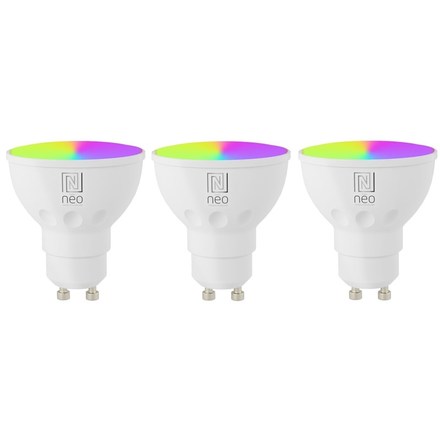 Chytrá LED žárovka Immax (07724C) NEO LITE smart (3ks) LED GU10 3,5W,350lm, WIFI