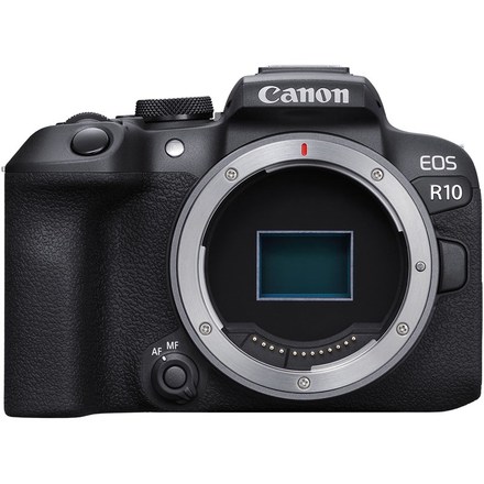 Kompaktní fotoaprát s vyměnitelným objektivem Canon EOS R10 - tělo, černý