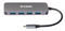 USB Hub D-Link USB-C na 4x USB 3.0 s funkcí Power Delivery - šedý (1)