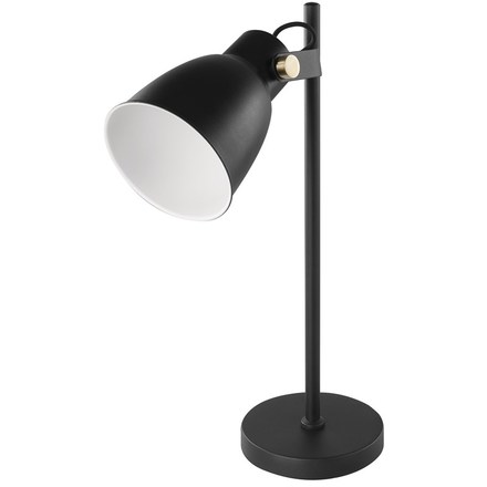 Stolní lampa Emos Z7621B JULIAN na žárovku E27 - černá