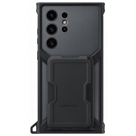 Kryt na mobil Samsung Rugged Gadget na Galaxy S23 Ultra - černý