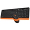 Set klávesnice s myší A4Tech FG1010 FSTYLER - černá/ oranžová (3)