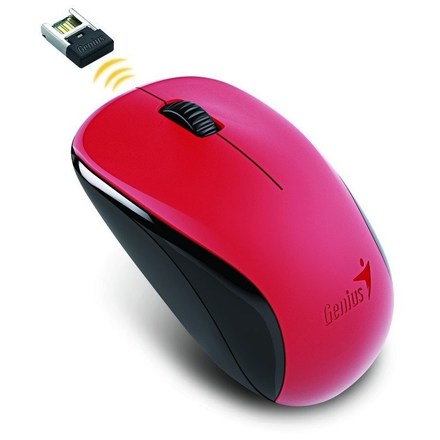 Počítačová myš Genius NX-7000 / optická / 3 tlačítka / 1200dpi - červená