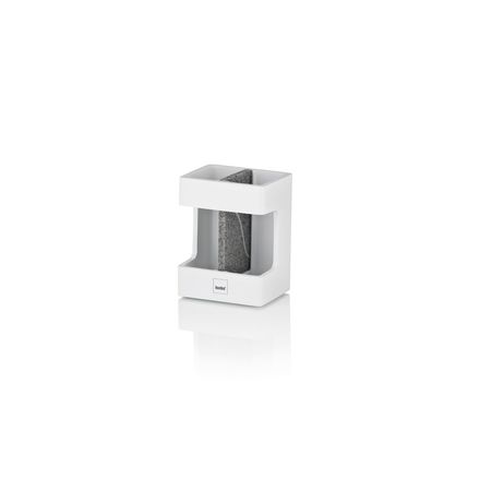 Držák na zubní kartáčky Kela KL-23693 Cube polyresin bílá