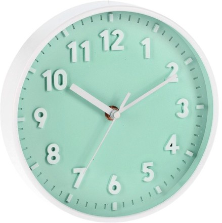 Nástěnné hodiny Segnale KO-837000760zele ručičkové 20 cm zelená
