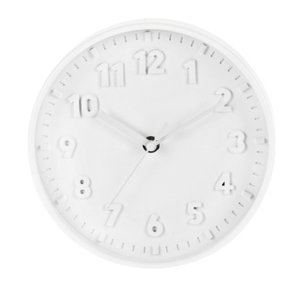 Nástěnné hodiny Segnale KO-837000750bila ručičkové 20 cm bílá