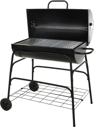 Zahradní gril Progarden KO-C83000310 na dřevěné uhlí zavírací na kolečkách 100 cm