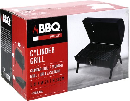 Zahradní gril Progarden KO-C83000350 na dřevěné uhlí zavírací 41 x 36 cm (1)