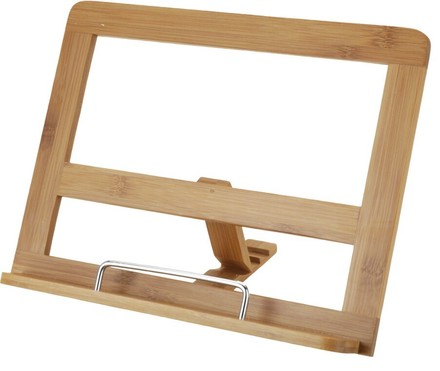 Stojan na tablet Excellent KO-784200190 a kuchařku bambusový