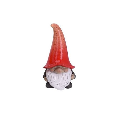 Zahradní trpaslík ProGarden KO-252213030cerv dekorace 32,5 cm červená