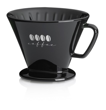 Kávový filtr Kela KL-12493 porcelánový Excelsa L černá