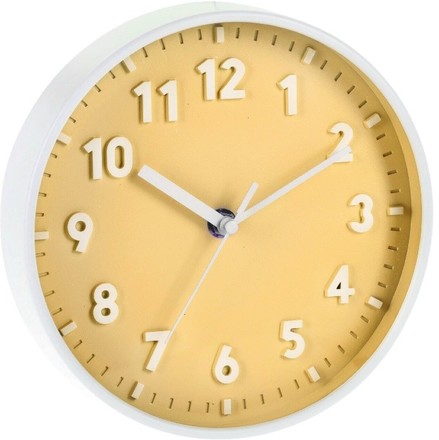 Nástěnné hodiny Segnale KO-837000760zlut ručičkové 20 cm žlutá