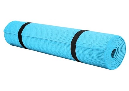 Jógamatka podložka Xqmax KO-8EO000100modr na cvičení 172x61x0,4cm modrá