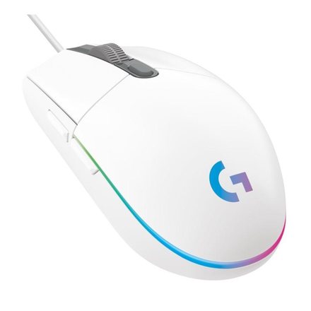 Počítačová myš Logitech G102 Lightsync / optická/ 6 tlačítka / 8000DPI - bílá