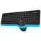 Set klávesnice s myší A4Tech FG1010 FSTYLER - černá/ modrá (3)