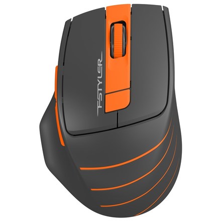 Počítačová myš A4Tech FG30B, FSTYLER - oranžová