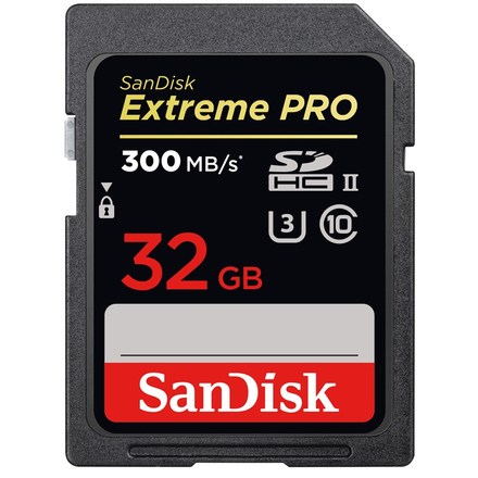 Paměťová karta SanDisk SDHC Extreme Pro 32GB UHS-II U3 (300R/ 260W)