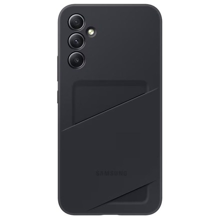 Kryt na mobil Samsung Galaxy A34 s kapsou na kartu - černý