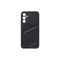 Kryt na mobil Samsung Galaxy A34 s kapsou na kartu - černý (3)