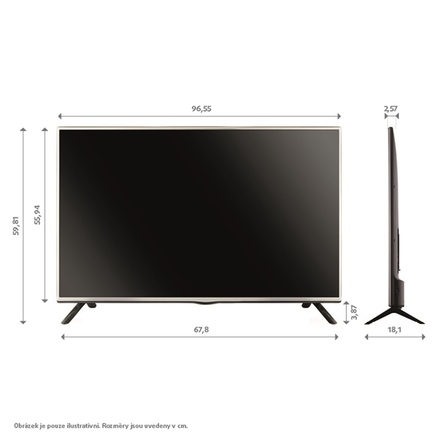 UHD LED televize Samsung QE43Q60C (1)