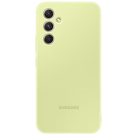 Kryt na mobil Samsung Silicon Cover na Galaxy A54 - žlutý