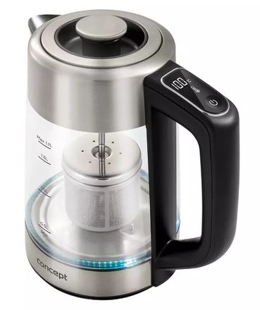 Rychlovarná konvice s regulací teploty se sítkem Concept RK4190 1,7 l 