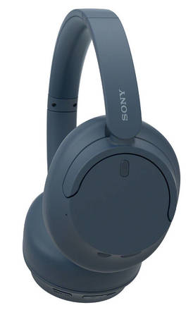 Polootevřená sluchátka Sony WH-CH720 - modrá (1)