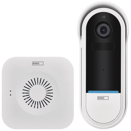 Domovní bezdrátový bateriový videozvonek Emos H4032 GoSmart IP-15S s wifi