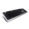 Počítačová klávesnice C-Tech KB-102 SLIM, CZ/ SK - stříbrná (2)