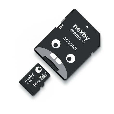 Paměťová karta Nexby micro SDHC 16 GB Class 10 s adaptérem